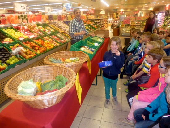 Obst und Gemüse unterscheiden