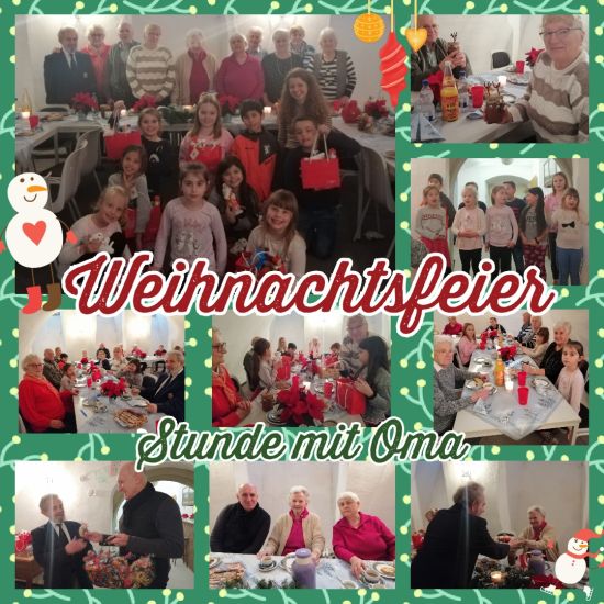 Stunde mit Oma Weihnachtsfeier